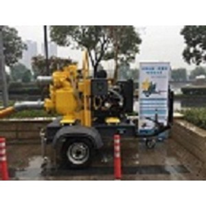 雨季抢险市政内涝灾害移动排水泵泵车阿特拉斯