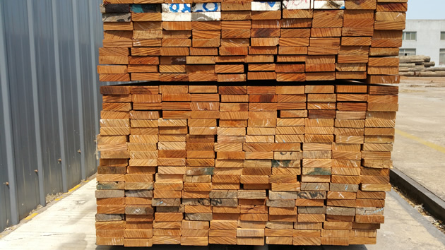 2天然防腐木硬木板材4