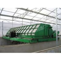 有機肥鏈板式翻拋機發(fā)酵池