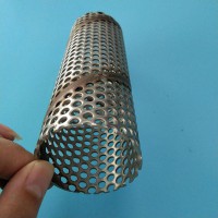 供应优质不锈钢螺旋焊冲孔管