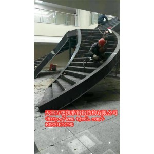 北京螺旋钢结构楼梯简单中的奢华