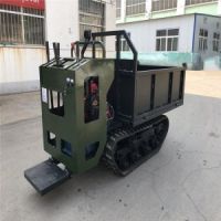 供應(yīng)小型履帶車田間果園轉(zhuǎn)運車1T手扶履帶車