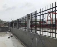 揭阳公园方钢护栏 汕头围墙烤漆栏杆 厂房通透金属护栏