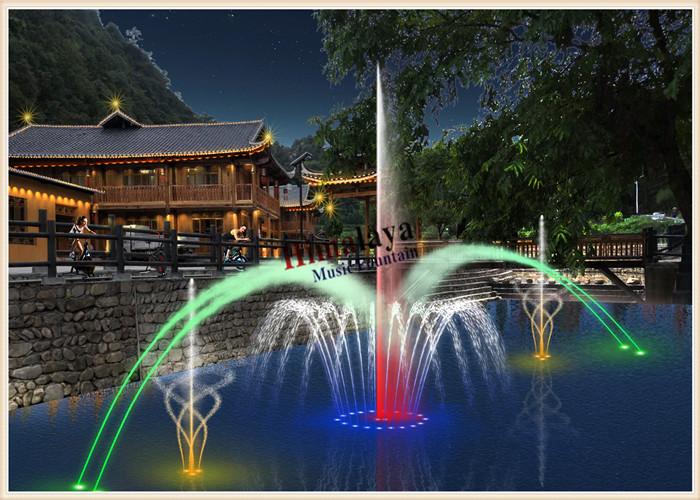 金洲湾驿栈互动音乐喷泉项目正式签约