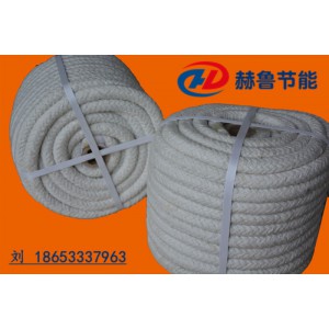 陶瓷纤维圆绳,陶瓷纤维圆编绳,圆形陶瓷纤维绳