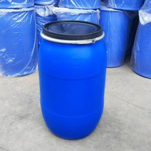 200升法兰塑料桶200L抱箍塑料桶