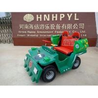 廣場發(fā)光碰碰車兒童戶外擺攤游樂車海倍游樂裝甲戰(zhàn)車