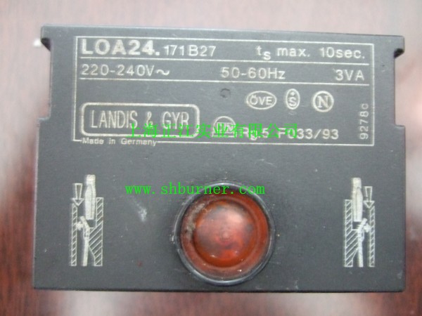 西门子LOA24.171B27机械式燃烧控制器说明书