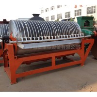 云南省昆明市小型河沙永磁湿式磁选机-钛铁矿石湿式磁选机厂家