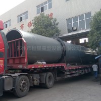 河北省沧州市大型转筒式河沙矿渣烘干机-卧筒式矿渣烘干机