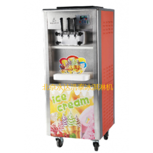 果酱冰淇淋机|彩色冰淇淋机|立式三色冰激凌机