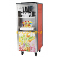 果酱冰淇淋机|彩色冰淇淋机|立式三色冰激凌机