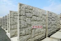 柳州L型仿石面挡土墙模具平铺式生态框模具