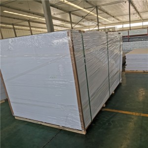 厂家供应PVC广告雕刻板高密度发泡板白色雪弗板3mm5mm