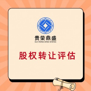 广东省茂名市股权转让资产评估公司股权转让资产评估机构